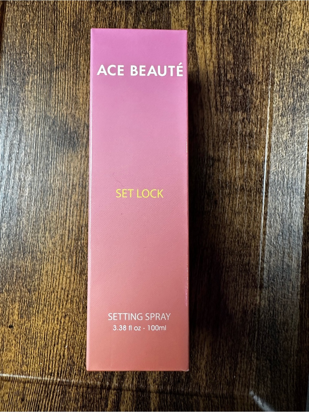 Ace Beauté Set Lock Setting Spray - Pink Gradient